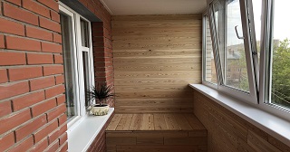 Отделка, остекление, утепление балконов в Нововоронеже от 207 руб. м/2.