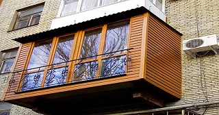 Внешняя отделка балкона Нововоронеж цена от 1031 руб. м/2.