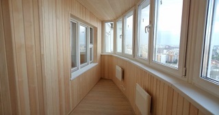 Отделка, остекление, утепление балконов в Нововоронеже от 207 руб. м/2.